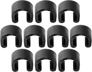 Shifter Cable Clamp | 10X Cycling Frame Cable Clips C-typed | Cycling Shifter Cable Hose Guide for Improved Biking Experience