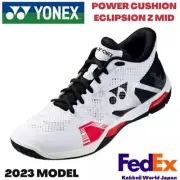 YONEX Badminton shoes POWER CUSHION ECLIPSION Z MID White/Black SHBELZ3MD 141
