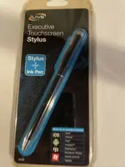 iLive Executive Touchscreen Stylus & Pen, Black,