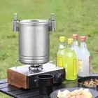Camping Cooking Pot Rice Cooker Large Capacity Kitchen Tools Multipurpose