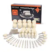 100PCS Polishing Buffing Wheel for Dremel Polishing Kit for Dremel Tool Access..