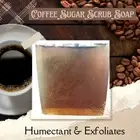 Handmade Coffee and Sugar Scrub Soap. Humectant, Exfoliates.