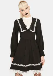 [Dark In Love] Gothic Preppy Dress