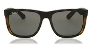 Ray-Ban RB4165 Justin Polarized 865/87 Men's Sunglasses Tortoiseshell Size 55