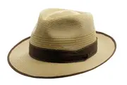 Akubra Long Island Trilby Hat - Fawn