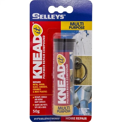 Selleys 50G Knead It Multi Purpose Epoxy Putty