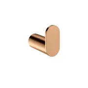 MEIR Curvae Single Robe Hook - Stainless Steel - PVD Lustre Bronze