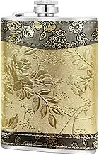 WELANE Portable Hip Flask, 8oz Vintage Leak Proof Stainless Steel Flasks for Alcohol Portable Hip Flask, 8oz Vintage Leak Proof Stainless Steel Flasks - Great Gift Idea Flask