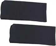 STOBAZA 1 Pair Stretchy Sofa Armrest Covers Deep Grey Arm Rest Towels for Home and Office Slip Armrest Protection for Chairs and Sofas and Comfortable Design