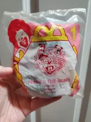 Sealed Vtg 1995 Animaniacs Pinky Brain Vehicle #1 Happy Meal Toy