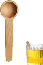 Wooden Spoon, Bathroom Salt Phel - Milk Powder Spoon - Wood Serving Cobery - Coffee Cate, Teaspoon -, Kitchen Aids for Spices, Honey, ZUC Wood Spoon respected