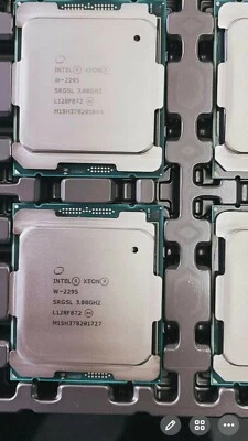 Intel Xeon W-2295 cpu processor 18 core 3.0GHz 14 nanometer LGA 2066