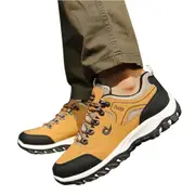 Mens Classic Nylon Sneaker Men Good Arch Support Easy To Put On Work Shoes Size 41