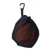 Basketball Storage Net Bag Drawstring Mesh Bag Ball Bag For Football Volleyball