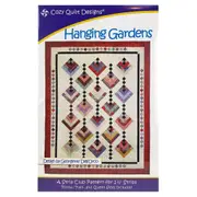 Hanging Gardens Quilt Pattern By Cozy Quilt Designs 2.5 Inch Strips Patchwork Sewing