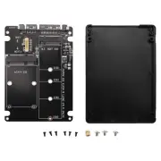 NGFF to SATA Serial Adapter MSATA to SATA3.0 Dual Purpose 2-In-1 Adapter3143