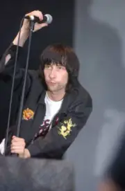 Photo of PRIMAL SCREAM, Bobby Gillespie performing live onstage Old Photo 5