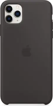 Apple iPhone 11 Pro Max Silicone Phone Case Black Brand New