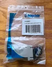 12 Pcs RJ45/DB9F MODULAR ADAPTER FAST SHIP