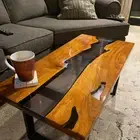 Epoxy Table Resin, Walnut Dining Table, River Coffee Table, Conference Room Deco