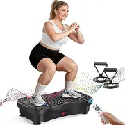 AXV vibrating plate fitness vibrating exercise machine lymphatic drainage shaker full body shaker vibrating support sports board weight loss fat burner for