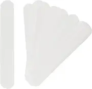 UPIQNG 20Pcs Hat Collar Pads Collar Protector Self-Adhesive Sweat Pads Disposable Hat Collar Stickers Shirt Collar Absorbent Tape Invisable Neck Liner Cushions,White