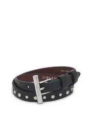 Alexander McQUEEN Cross Bar Double Wrap Bracelet