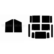 For Land Rover Defender 110 5-Door 1994-09 Full Pre Cut Window Tint Kit Film