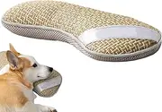 Pet Pillow - Breathable Bed Pillow,Soft Sleep Bolster, Portable Hot Weather Supplies for Small Medium Large Breed Animal