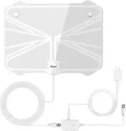 TV Antenna, Reignet 50 to 70 Mile Range Amplified Indoor HDTV Antenna
