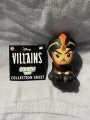 NEW Walt Disney Villains Squish 'Ums by Bullsitoy Slow Rise Foam Toy - Jafar