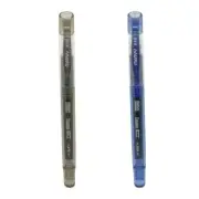Marvy Uchida 850 Roller Ball Toughball Needlepoint Pens 0.5mm Black Blue x 12