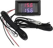 EMSea Digital Thermometer LED Temperature Meter Dual Digital Display Thermometer Sensor Probe Thermometer for Car Room Refrigerator Brooders