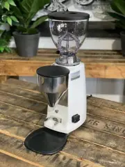 MAZZER MINI ELECTRONIC B BRAND NEW WHITE ESPRESSO COFFEE GRINDER DOMESTIC MAKER