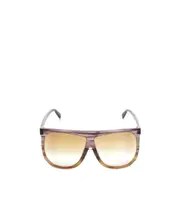 Logo logo sunglasses 63 Nude