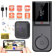 Smart WiFi Wireless Video Doorbell Security Streaming Camera Door Bell Intercom