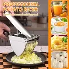 Potato Ricer Sturdy Rustproof Potato Masher with Ergonomic Comfort Grip haseC