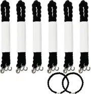 Winorda Elastic Boot Bands Military Boot Straps Blousing Garters with Metal