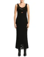 [Sass & Bide] Laddered Lady Knit Dress in Black
