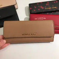 在飛比找蝦皮購物優惠-Michael Kors 防刮信封長夾 MK薄長夾