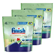 Finish 144 x Powerball Ultimate Pro 0% Dishwasher Tablets (3 x 48 Pack)
