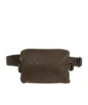 Burberry Checkered Zipped Belt Bag One size Brown