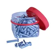 Selecta® RH14114J 20 TPI 1/4 in Round Head Machine Screws (100ct)