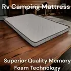 CAMPER TRAILER RV MATTRESS SMALL SLIM DOUBLE MEMORY FOAM 187cm TALL x 120cm WIDE