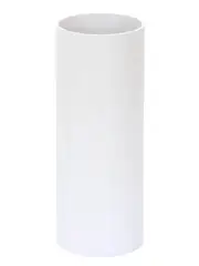 MFL By Masson Script Tall Cylinder Shade in White