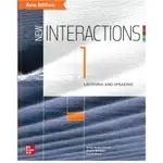 NEW INTERACTIONS 1 (LISTENING/SPEAKING)(WITH CODE)(ASIA ED)