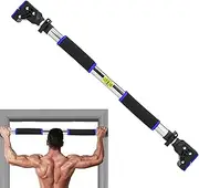 Door Frame Pull-Up Bar, Doorway Pull-Up Bar, Adjustable Pull-Up Bar for Door, Pull-Up Bar for Home Gym, Multi-Grip Pull-Up Bar for Door, Door Mounted Pull-Up Bar, Heavy-Duty Pull-Up Bar for Door Frame