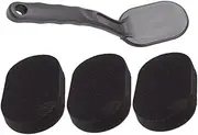 iplusmile 1Set Tire Brush with Interchangeable Handle Car Detailing Cleaning Sponge Brushes for Tire Shine and Wheel Care Durable and Portable Automotive Cleaning Tools