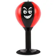 Punching Bag Desktop Stress Relief Office Suction Cup Heavy Duty Desk Boxing Ball Black Fun