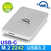 在飛比找Yahoo奇摩購物中心優惠-OWC 480GB SSD隨身碟 M.2 2242 SSD 